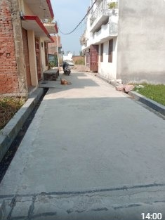 गली का पक्का निर्माण